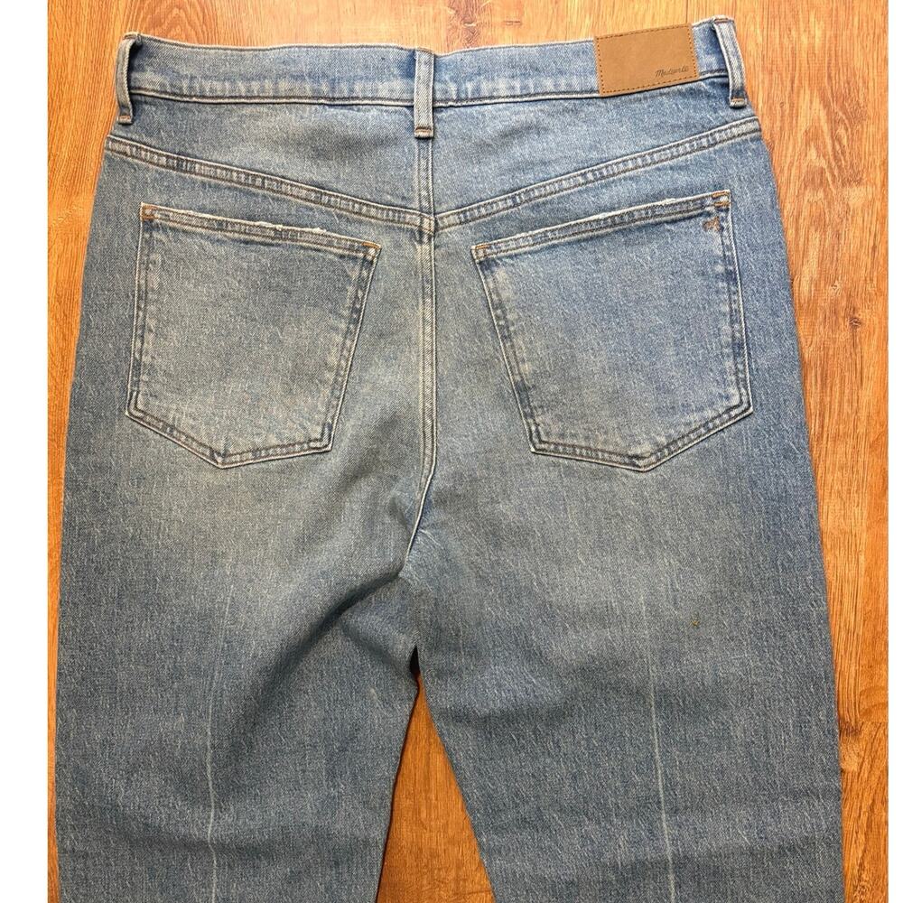 Madewell Blue Straight Leg Jeans - Picture 9 of 9
